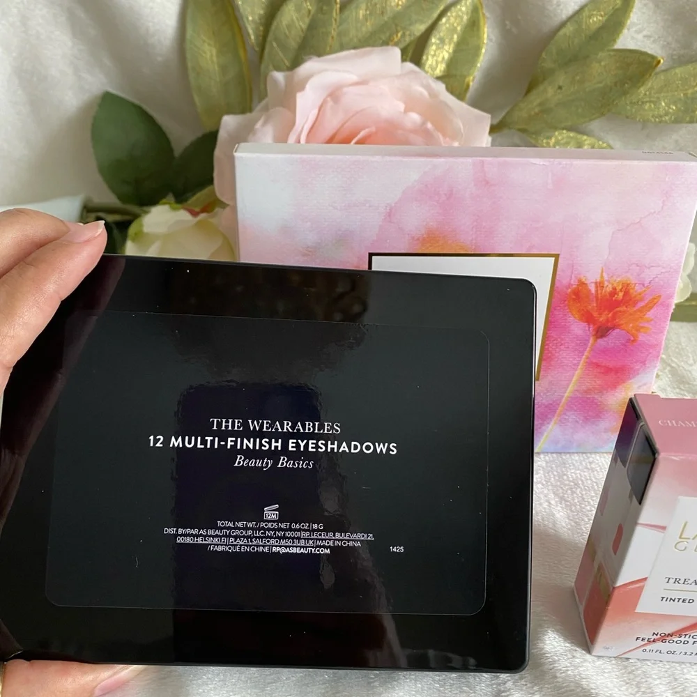 Laura Geller Eyeshadow Palette and MINI TINTED LIP OIL COLORS CHAMPION,KNOCKOUT - Picture 10 of 12